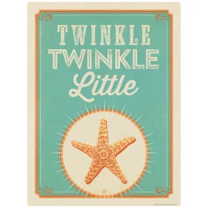 Twinkle Little Starfish Vinyl Sticker