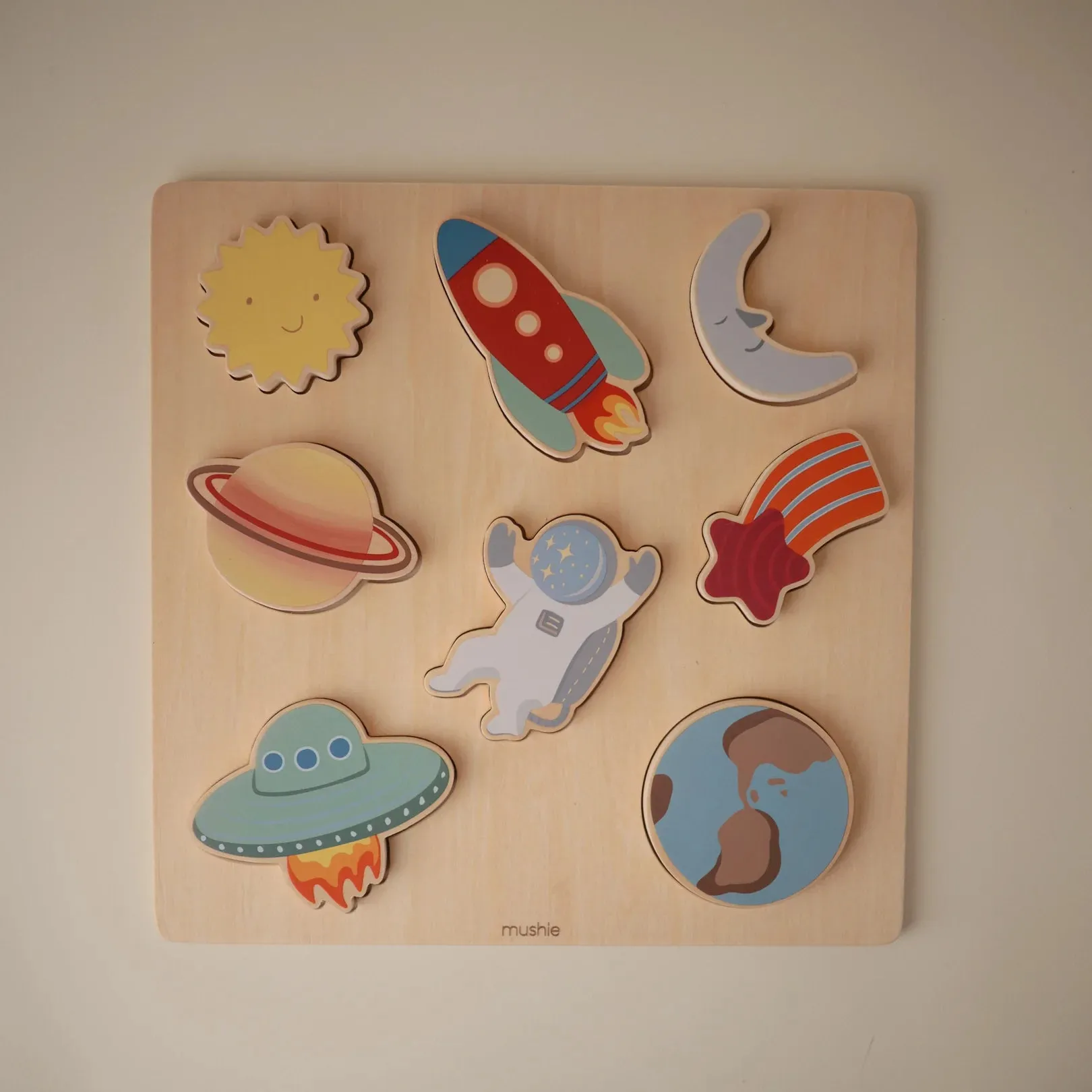 Wooden Space Puzzle
