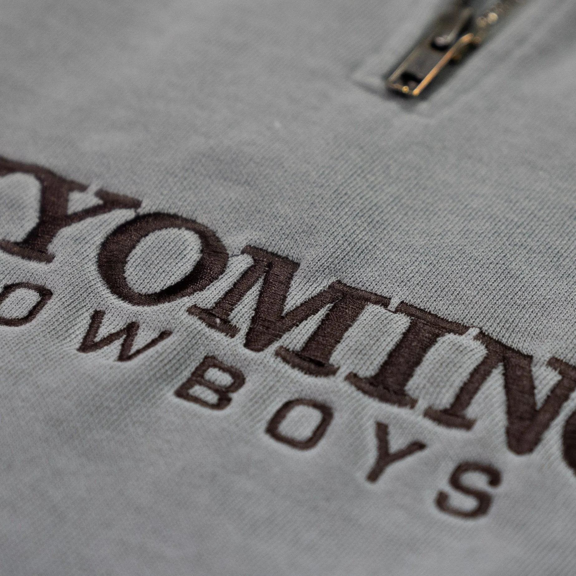 Wyoming Cowboys Comfort Colors Quarterzip