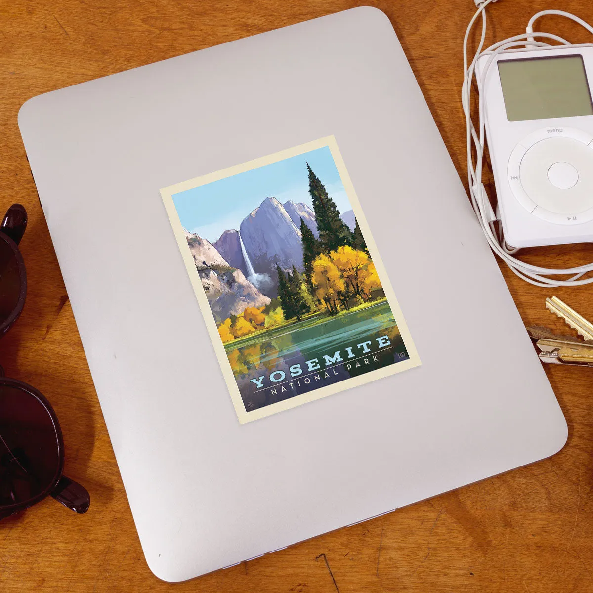 Yosemite National Park California WaterfallVinyl Sticker